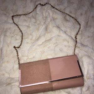 Blush pink clutch!